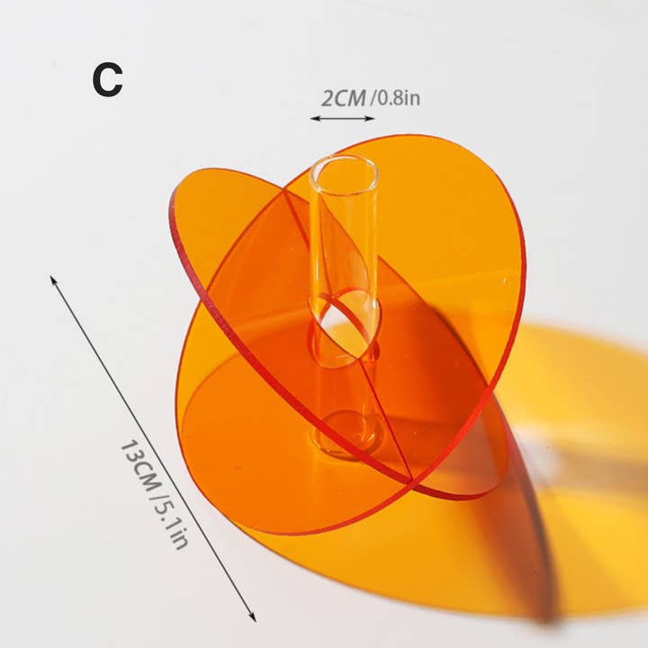 IVORE.GROUP (We cover All Import duty) - Wholesale Vase - Colorful Acrylic Flower Vase2