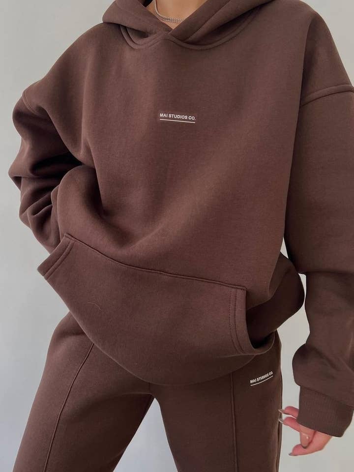 Lily Clothing - Wholesale Top & Pant Set (NOT Loungewear) - Women's - FLEECE FASHION THICK PANTS SPORT TWO-PIECE SET9