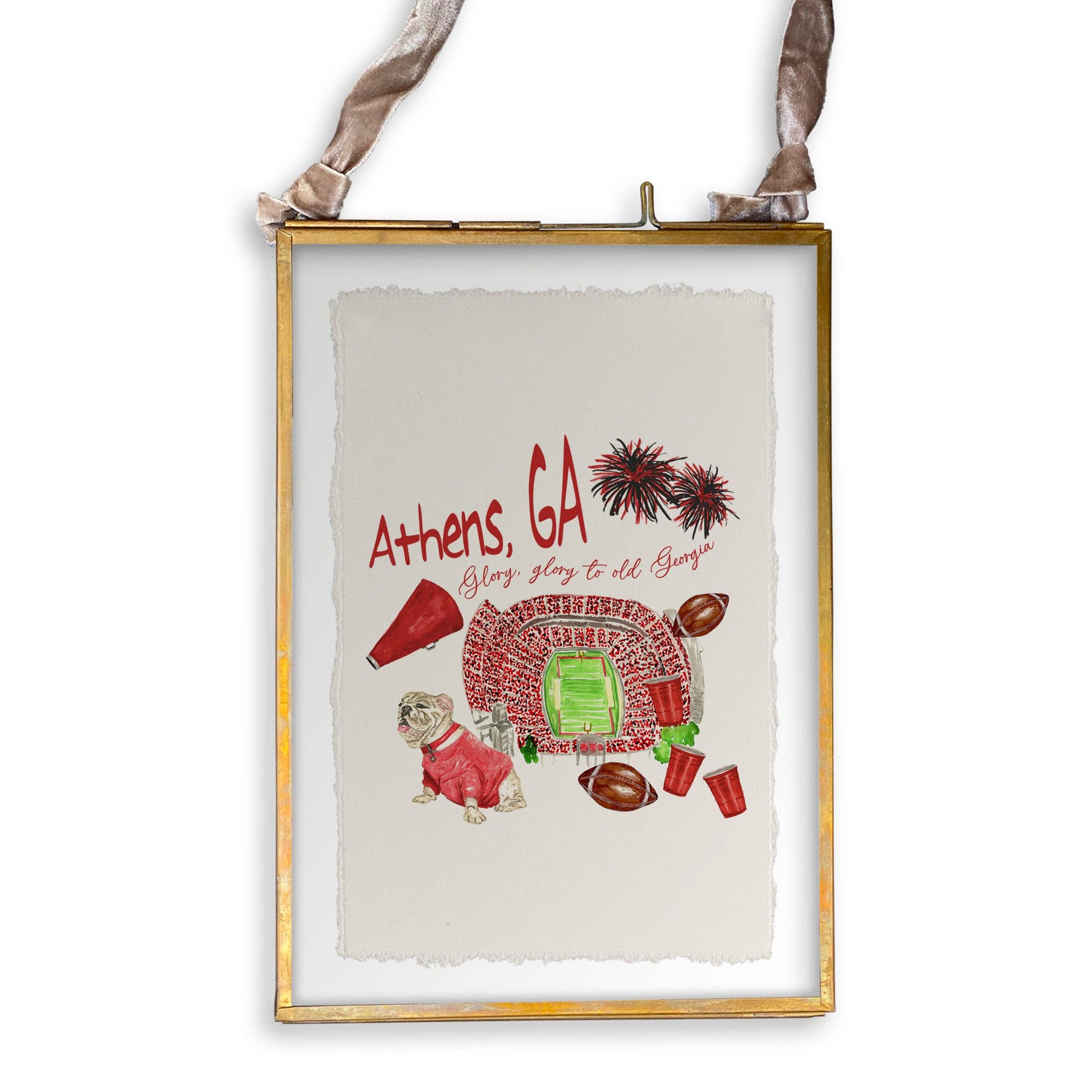 French Graffiti - Vente Torchons - Modèle de football géorgien13