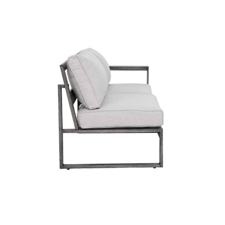 Light Gray Walsh 4-Piece Aluminum Sectional Sofa Set for wholesale on Faire14