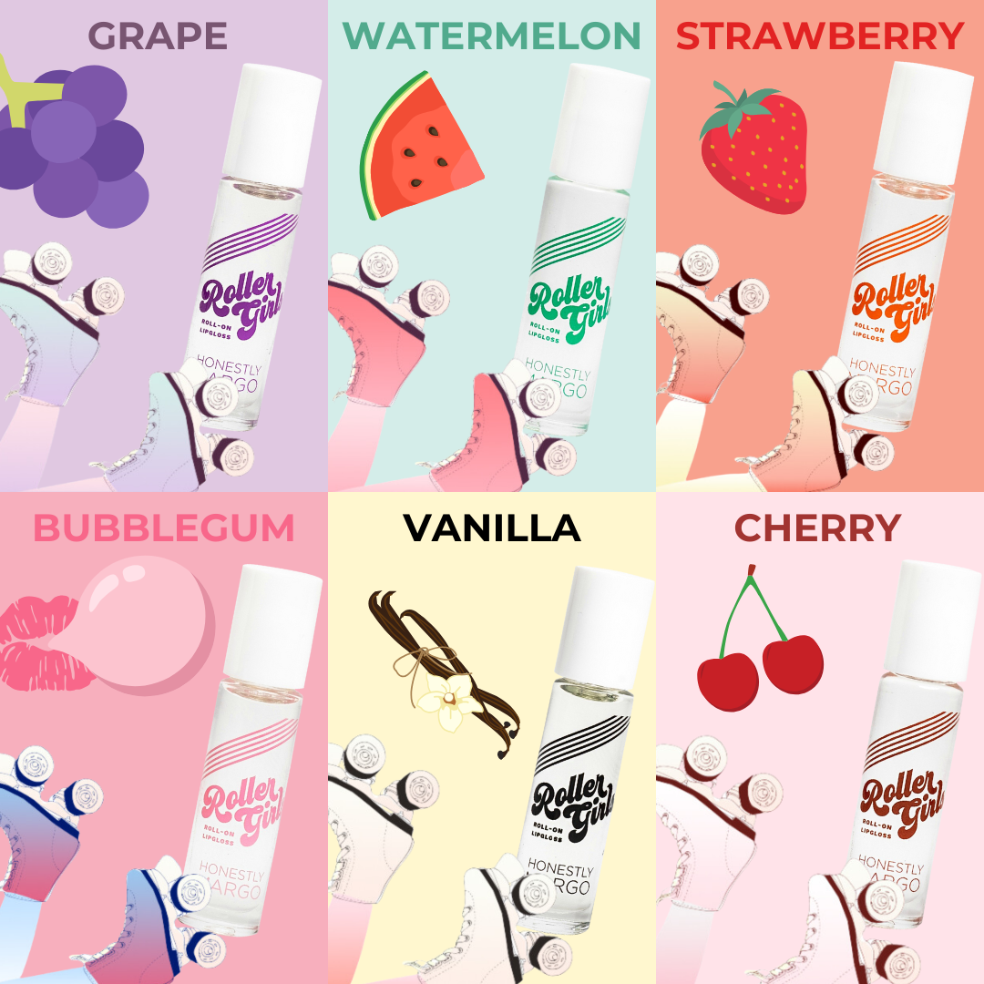 Honestly Margo - Wholesale Lip Gloss - Roller Girls Roll-On Lipgloss Starter Pack1