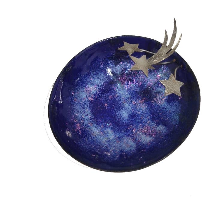Galaxy + Stars Pequeños Lujo Bol▼ para venta al por mayor de Silver Garden Designs