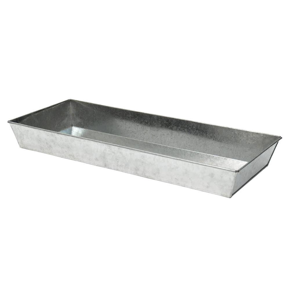 ACHLA Designs - Wholesale Decorative Tray - 24" Antiqued Galvanized Tray0