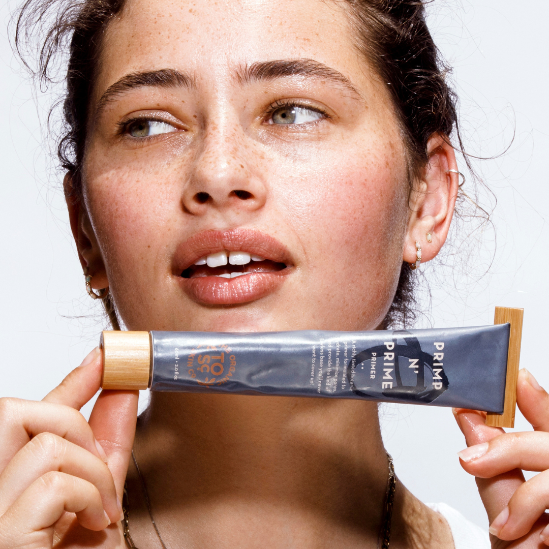 The Organic Skin Co. - Wholesale Face makeup primer - Primp N' Prime - Tinted Moisturizer and Face Primer4