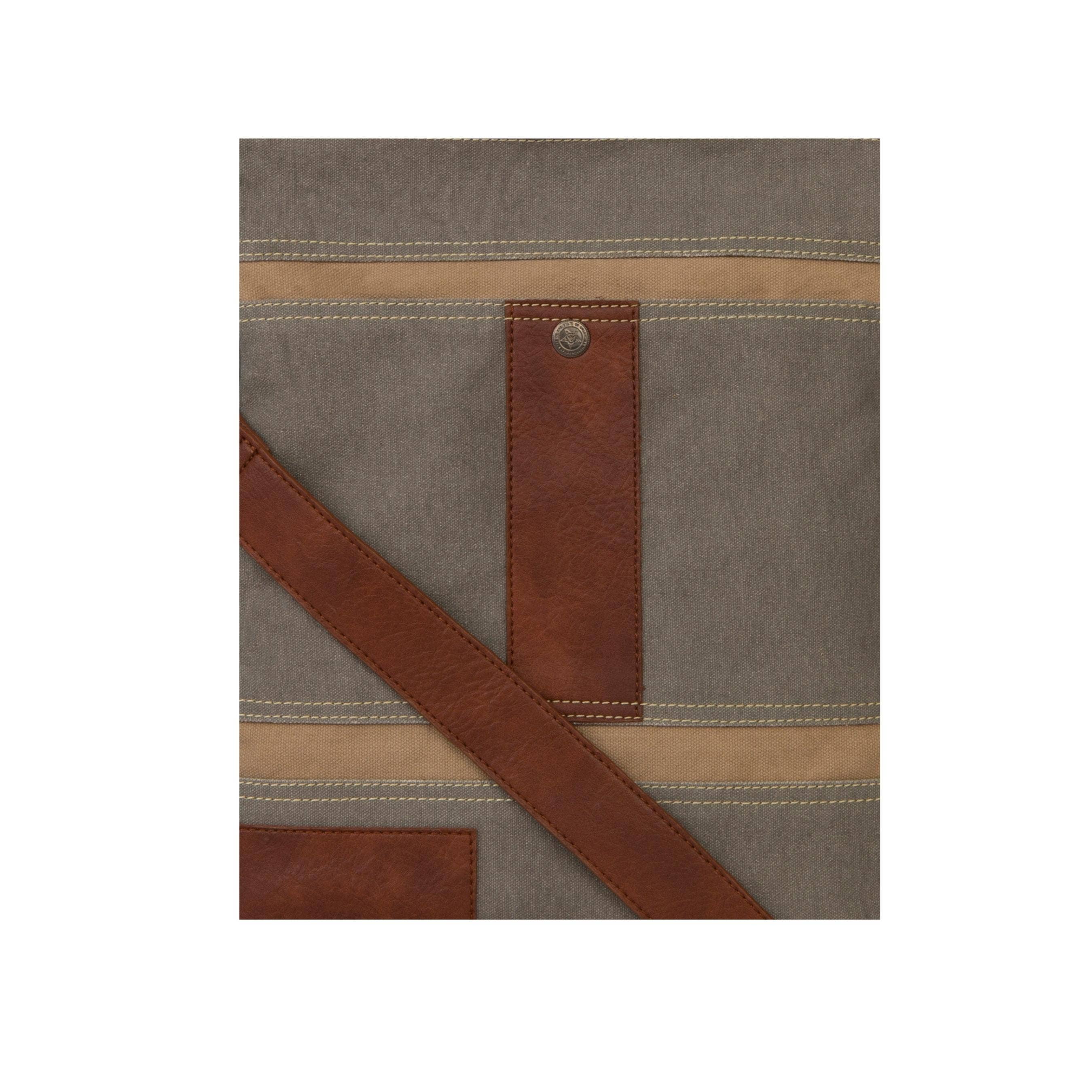 Mona B. - Wholesale Crossbody Bag - Unisex - Cameron Up-Cycled Canvas Unisex Crossbody Bag3