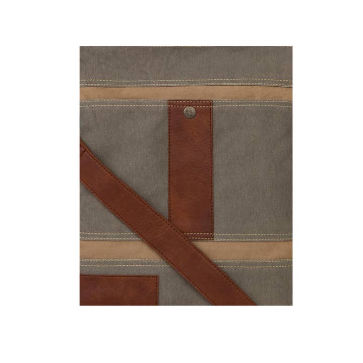 Mona B. - Wholesale Crossbody Bag - Unisex - Cameron Up-Cycled Canvas Unisex Crossbody Bag3