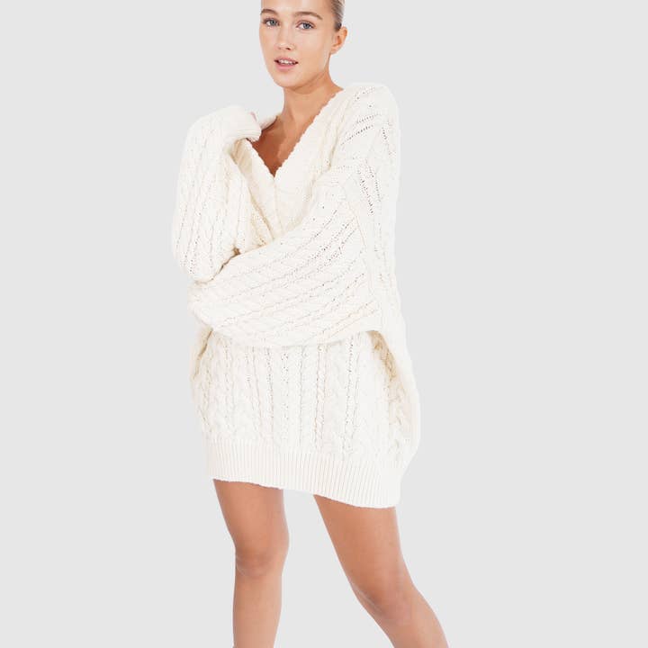 Still The One Chunky Oversize Knit - Cream and other Purchase Wholesale big bulky sweaters. Free Returns & Net 60 Terms on Faire trending on Faire.