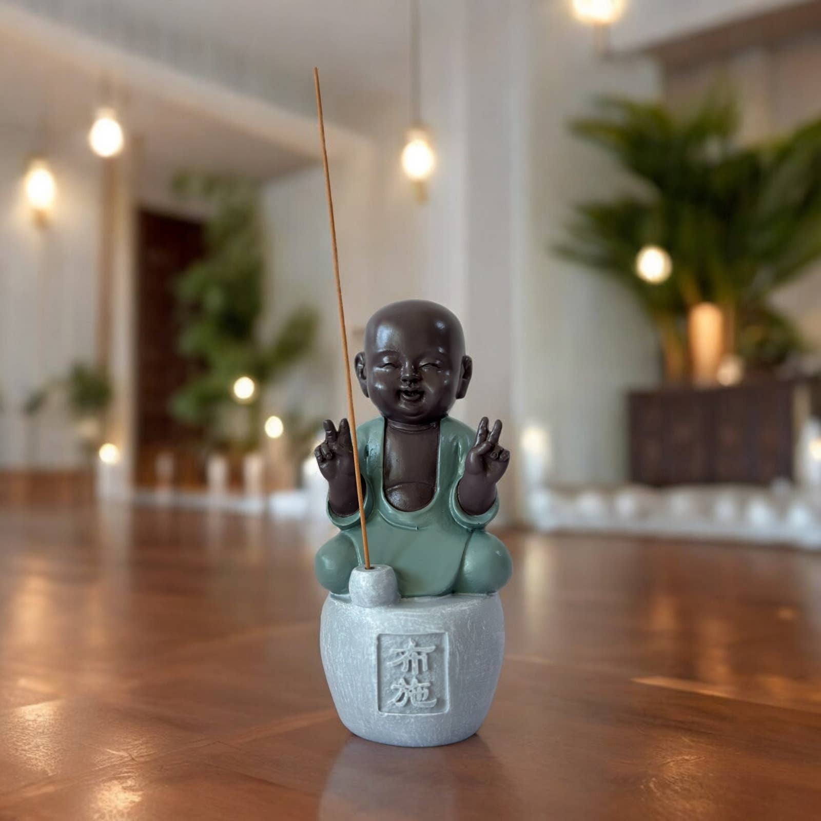 Zen'Arôme - Wholesale Ornament - Buddha Figurine Incense Holder Dana - Zen Meditation Buddha7