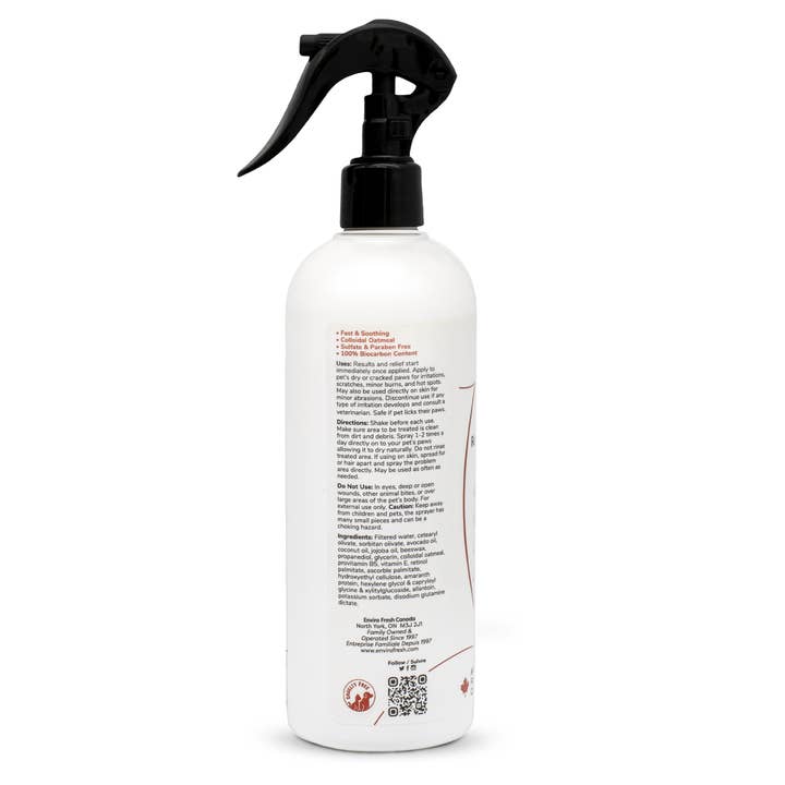 Enviro Fresh - Wholesale Pet Paw Protection - Pet Paw Relief Spray Lotion1