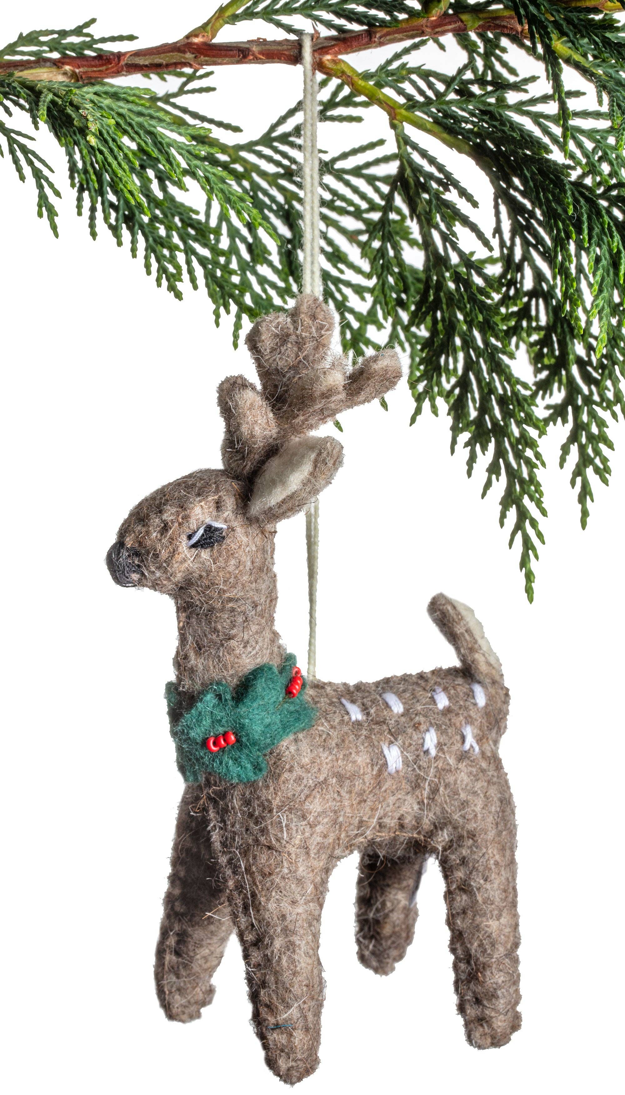 Silk Road Bazaar - Wholesale Ornament - Reindeer Ornament1