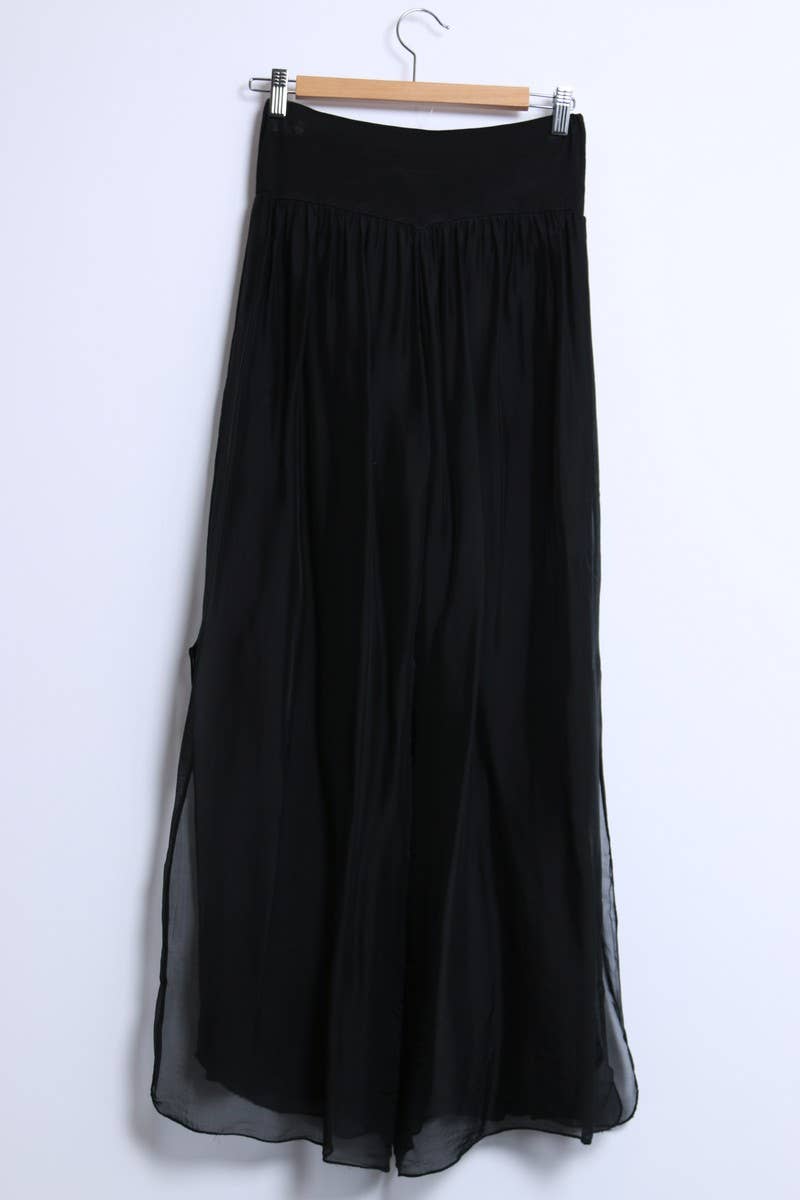 Shyloh - Vente Pantalon – femme - Pantalon soie ouvert sur les côtés du bas 2046421