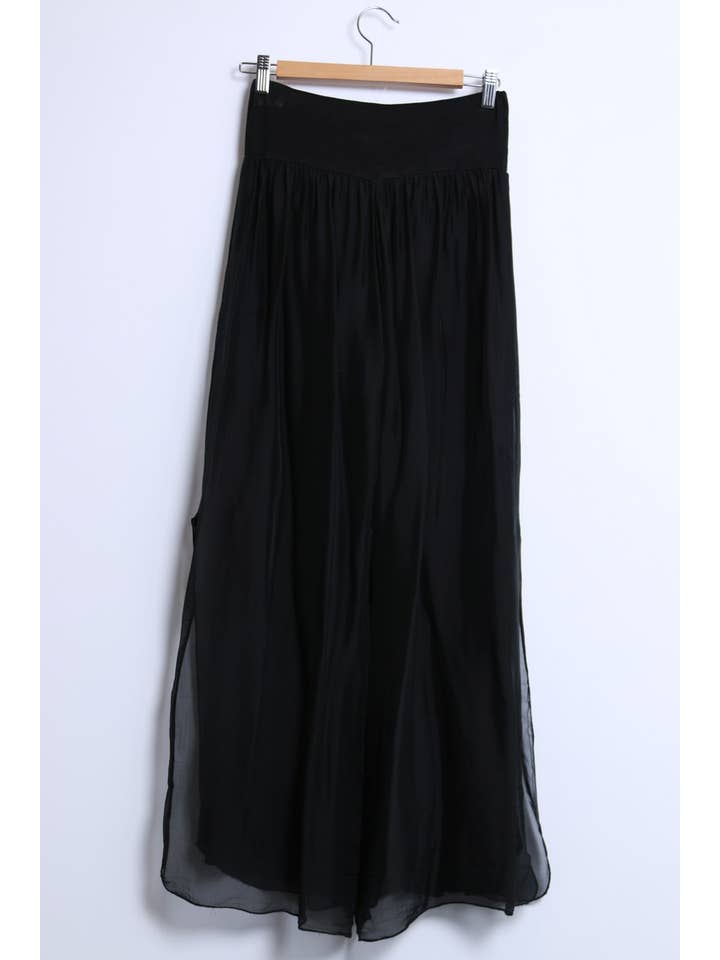 Shyloh - Vente Pantalon – femme - Pantalon soie ouvert sur les côtés du bas 2046421