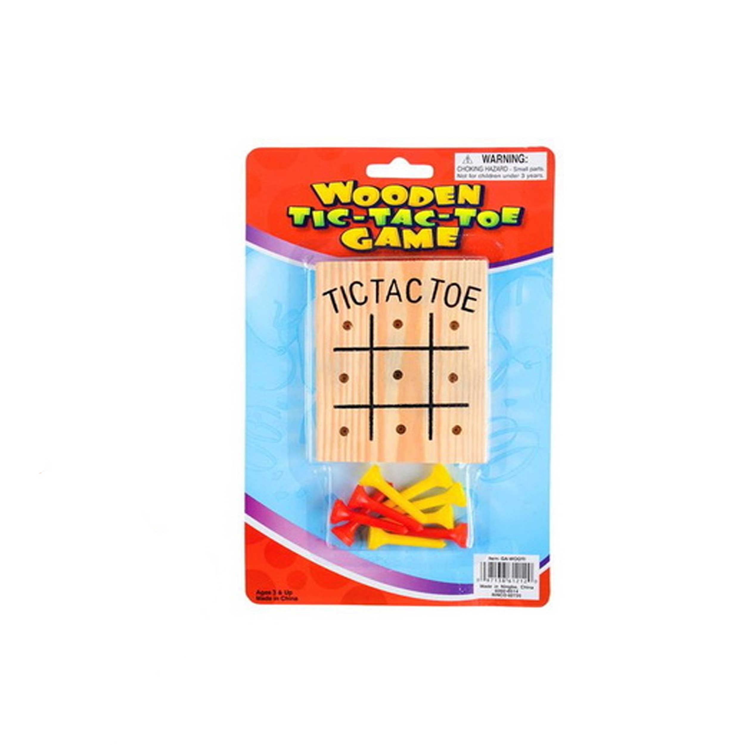 JSBlueRidge Toys - Wholesale Wood Toy - Kids - Tic Tac Toe Holiday Fidget Game Kids Toy3