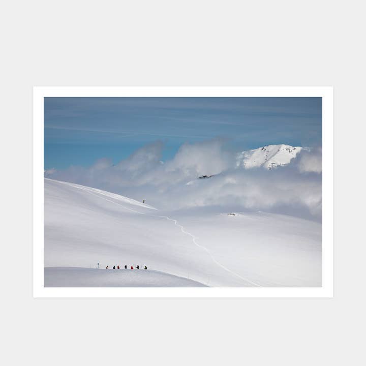 POWDER DAYS MOUNTAIN ART PRINT for wholesale by Powderhound