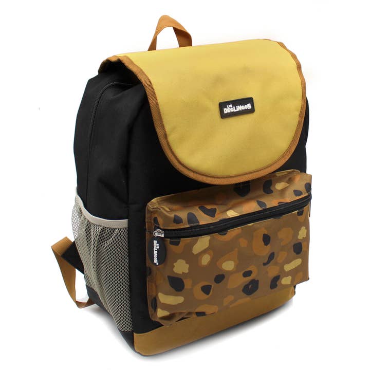 Les Déglingos, France - Wholesale Backpack - Kids - LES DEGLINGOS SCHOOL BAG SPECULOS THE TIGER - 38CM1