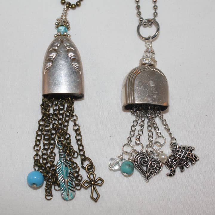 Knife Handle Necklace for wholesale by Silver Chest Creations