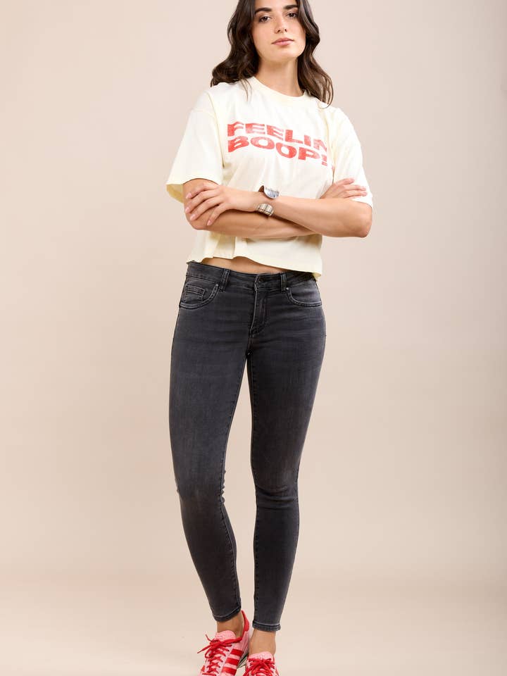 Toxik3 pantalon jean jogg super strech slim push-up for wholesale by Toxik3