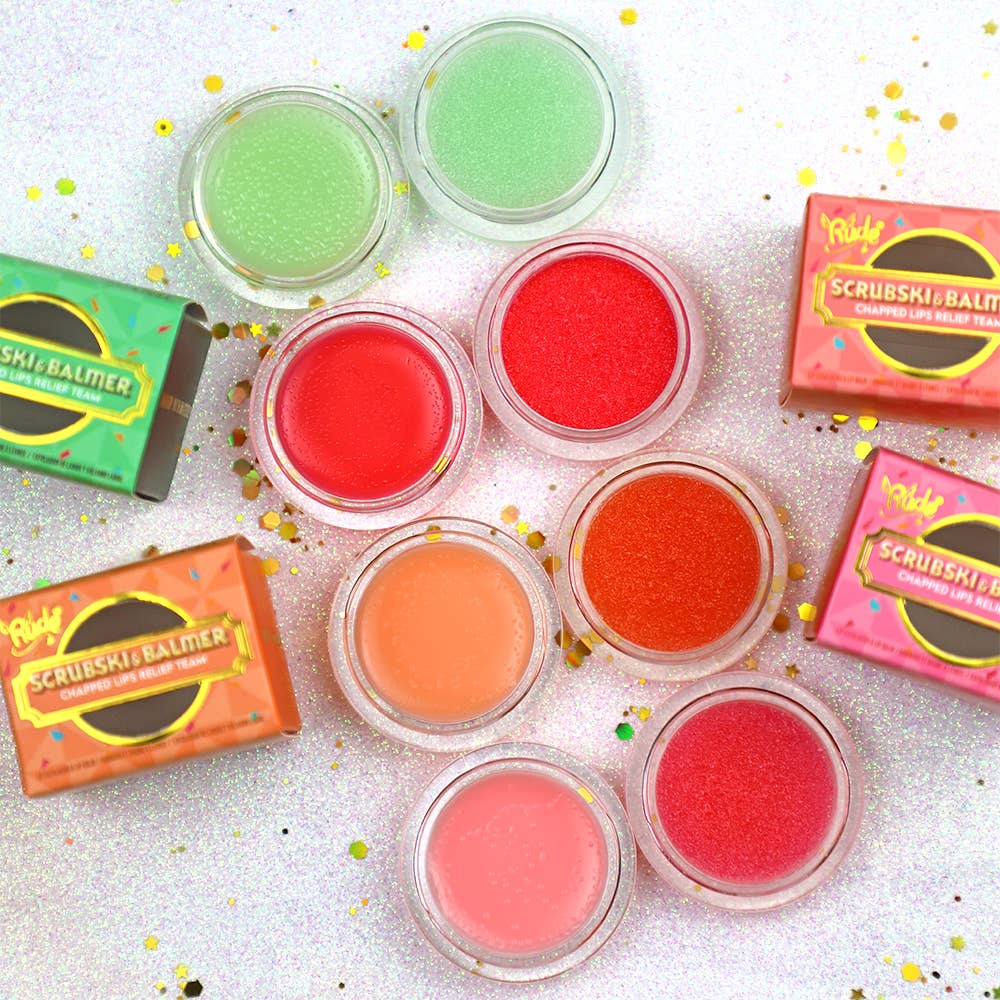 Rude Cosmetics - Vente Baumes à lèvres - Exfoliant pour les lèvres et baume à lèvres Scrubski & Balmer2