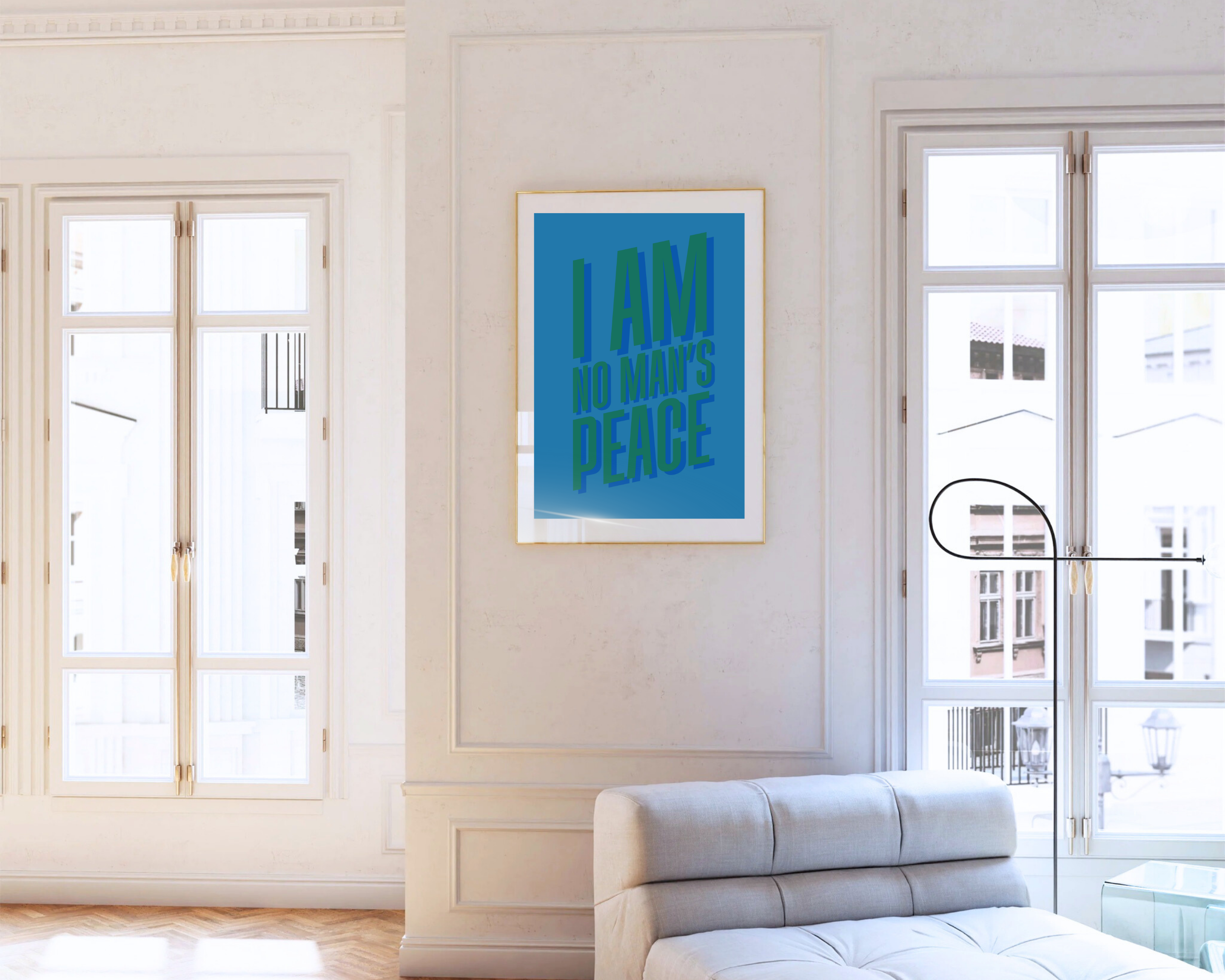 Olive Street Collective - Wholesale Art Print - I Am No Man's Peace Print29