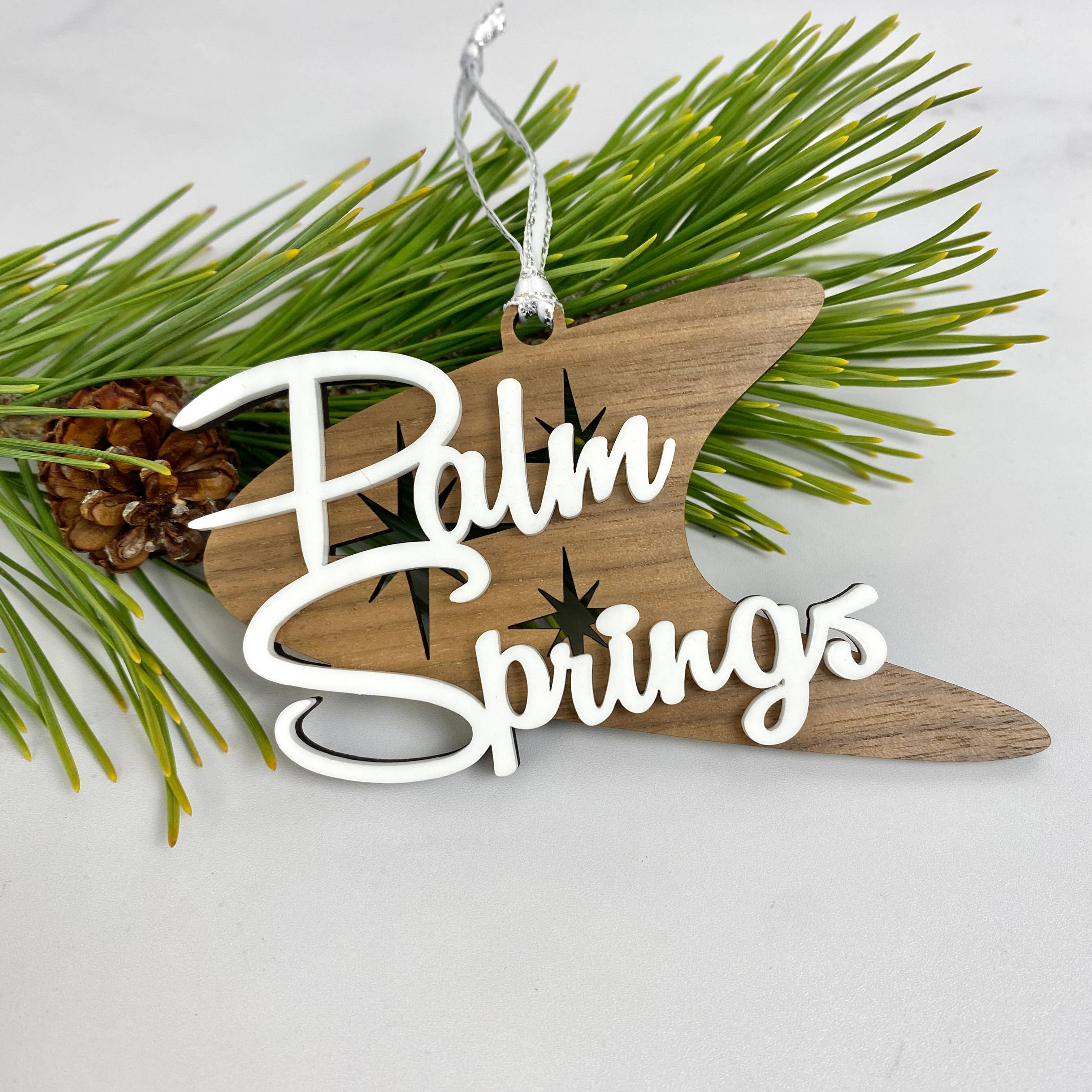 Atomic Kraftworks - Wholesale Ornament - Mid Century Style Boomerang Customizable Ornament10