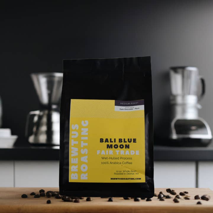 Bali Blue Moon Commerce Équitable 12oz pour la vente par Brewtus Roasting