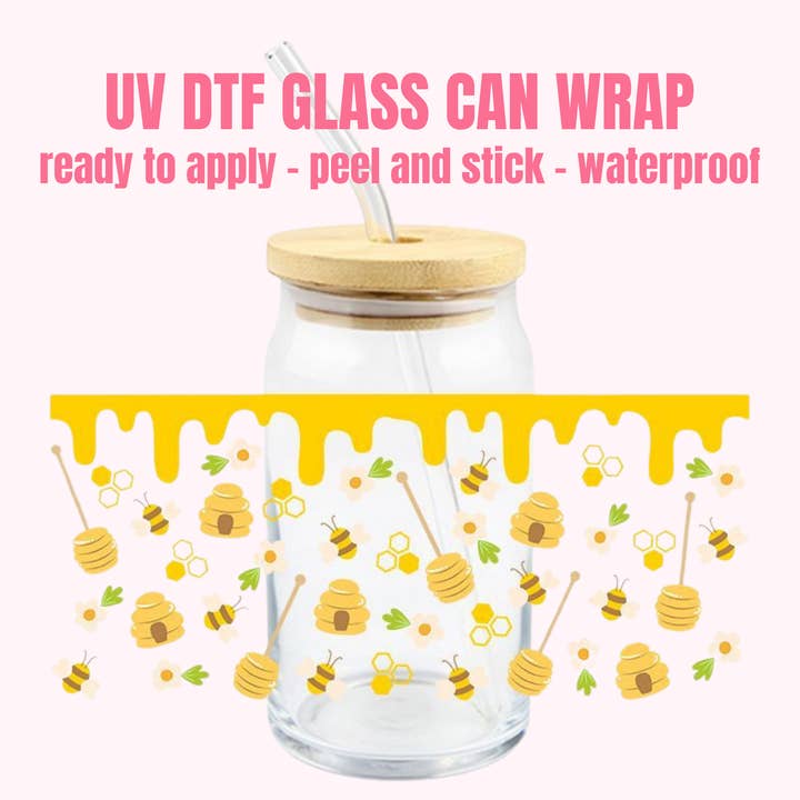 Enveloppe UV DTF Bee A32 pour la vente par One Stop Cups