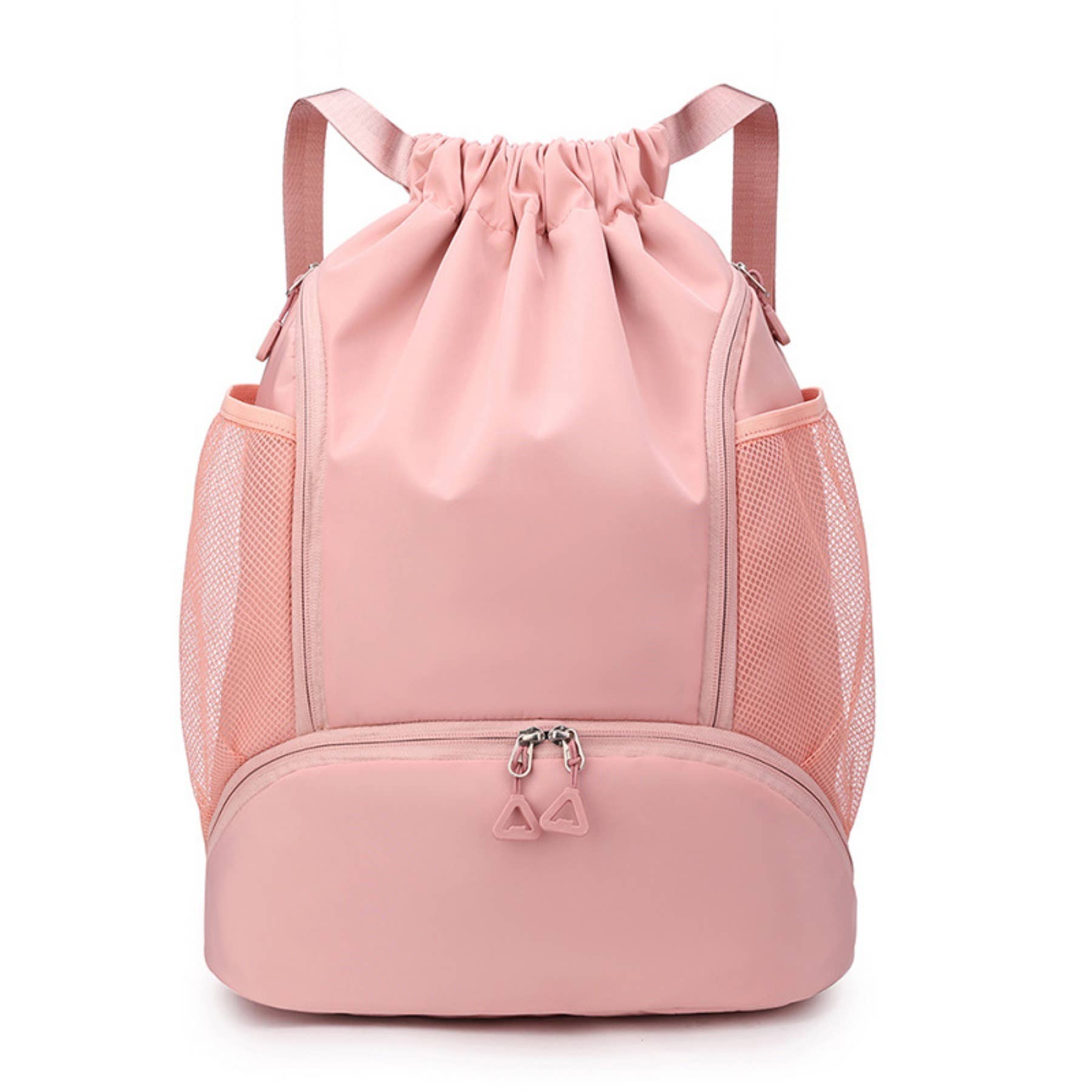 wandf - Wholesale Backpack – Women's - Fashion Drawstring Backpack Gym Bag with Shoes Compartment1