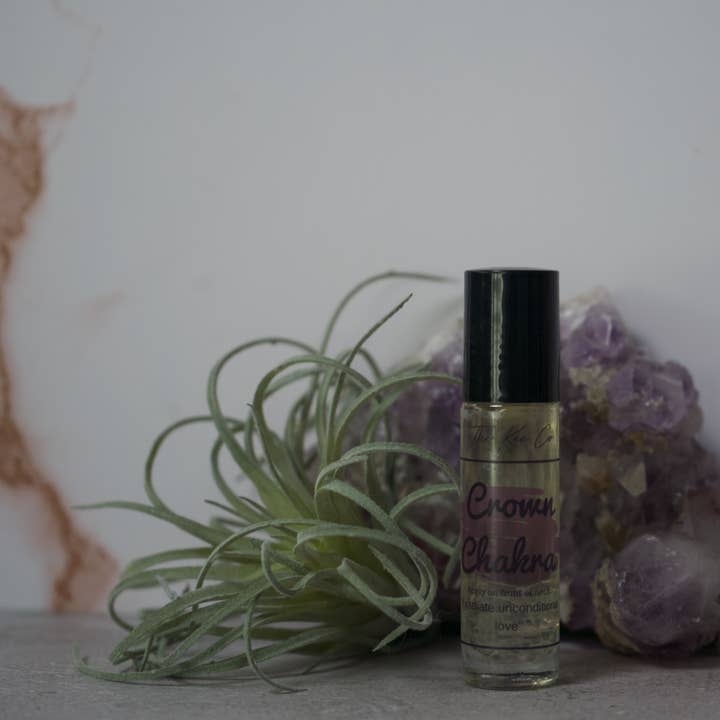 Crown Chakra Rollerball – Clear Quartz for wholesale by The Kee Co