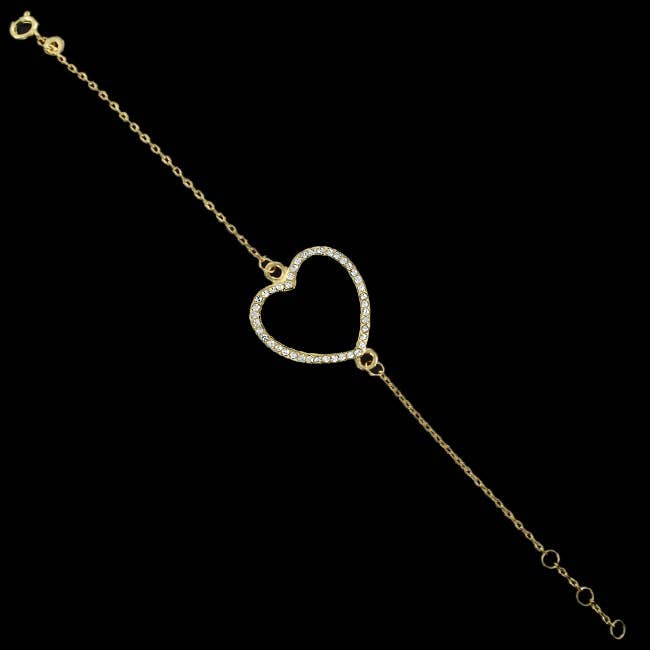 Pizzazz, Inc. - Wholesale Link & Chain Bracelet - GOLD PLATED BRACELET