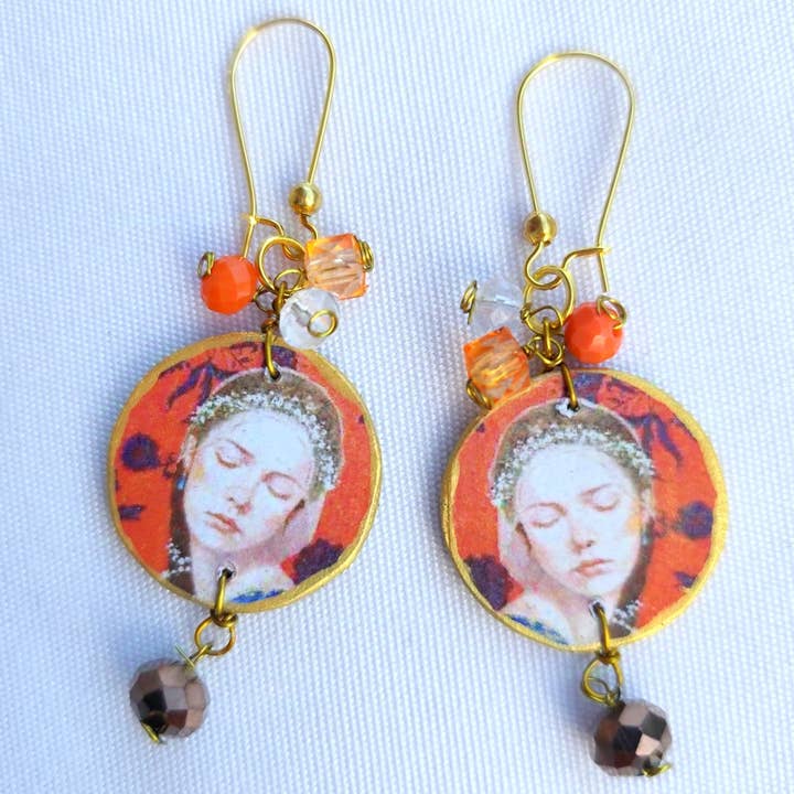 Wild & Free - Wholesale Dangle Earrings - Pendientes de dama medieval0