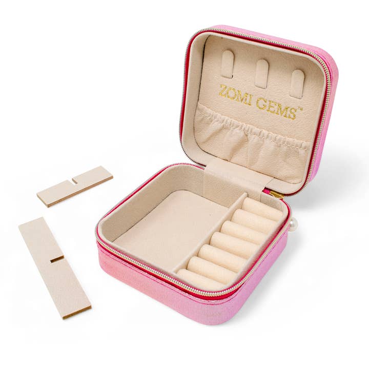 Tiny Treats and ZOMI GEMS - Wholesale Jewelry Box/Organizer - Kids - Girl's Sparking Sequin Heart Jewelry Box11