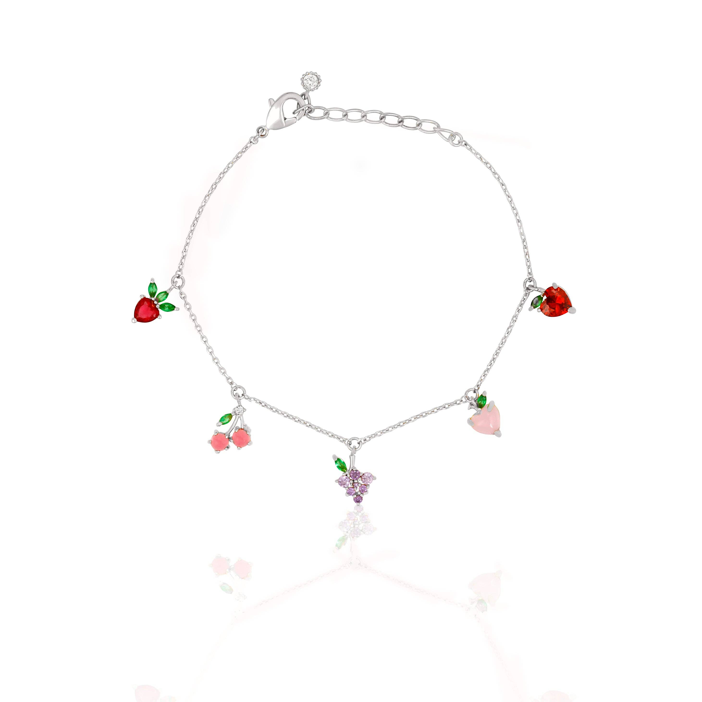 Girls Crew - Venta al por mayor Pulseras de abalorios/colgantes - Pulsera Fruit Basket4