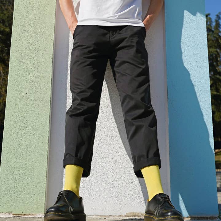 KLUE - Wholesale Socks - Unisex - KLUE Organic solid Socks | Yellow2