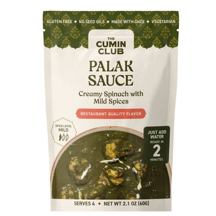 The Cumin Club Palak Simmer Sauce for wholesale by The Cumin Club