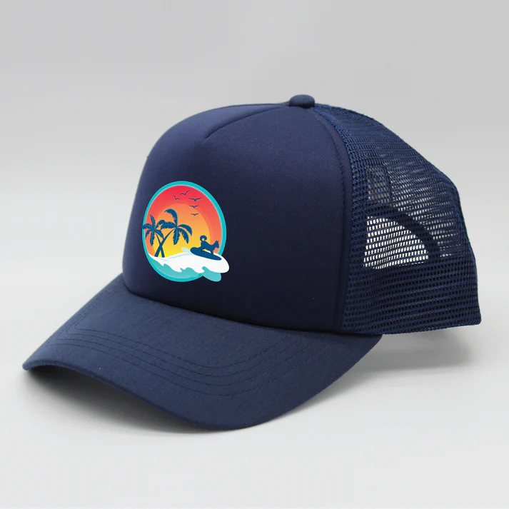PupLid - Wholesale Pet Hat - Dog - Surfer Dog Standard or Namedrop | Trucker Hat for Dogs36