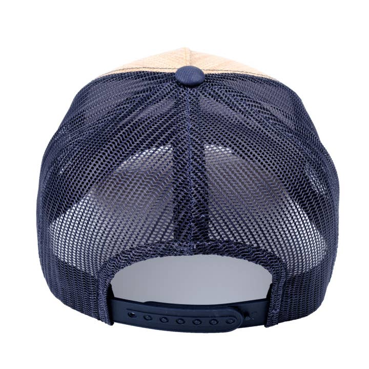 True Religion - Wholesale Trucker Hat - Unisex - Corona Extra Straw Structured Mesh-Back Cap with Bottle Opener