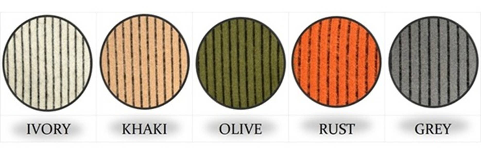 Burgundy Apparel - Wholesale Lounge Set - Women's - Relaxed Fit Striped Two-Piece Set with Black Trim3