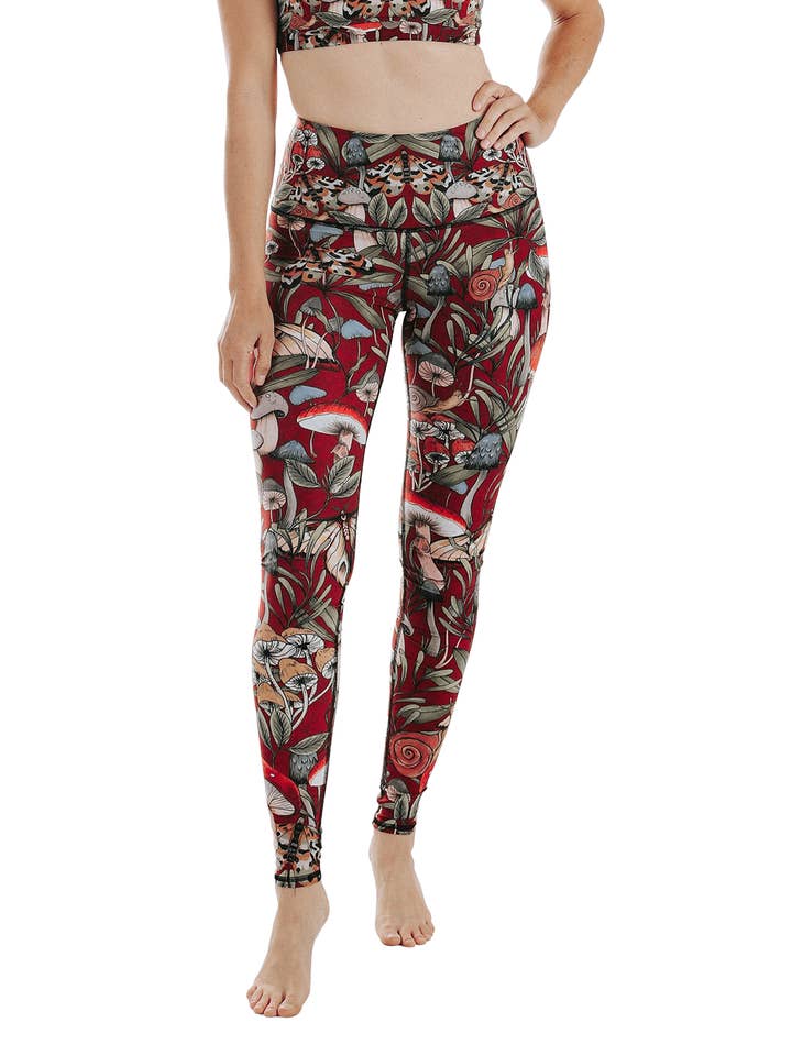 Gal amusant Legging de yoga imprimé Fun Gal en vente sur Faire1