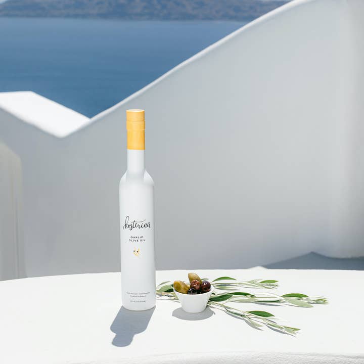 Kosterina - Wholesale Olive Oil - Garlic Olive Oil (375ml)3