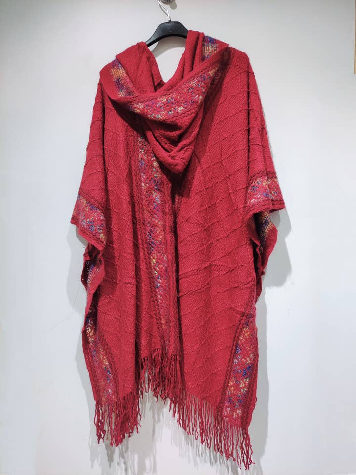 Pomelo paris - Wholesale Poncho – Women's - CINY CAP Y02 - Pack of 10 PCS11