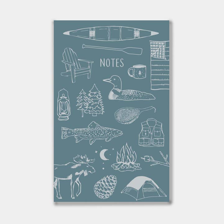 Lake Life Pocket Notebook | Mini Travel Notebook for wholesale by Reclaimed Maine Co.