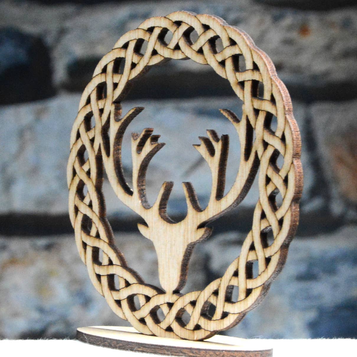 Tawny Barn - Wholesale Christmas Decoration - Celtic Wreath With Antlers, Christmas decoration1