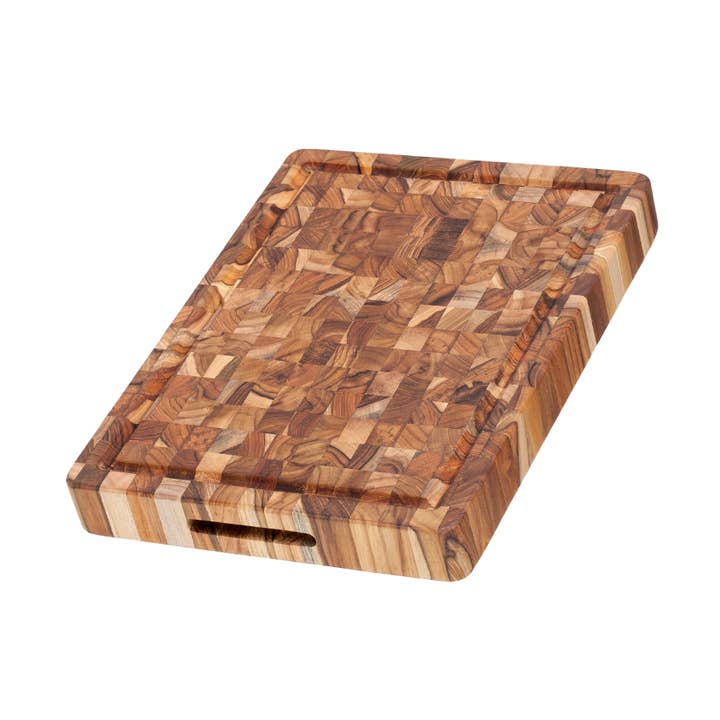 TeakHaus Butcher Block Carving & Cutting Board for wholesale by HAUS