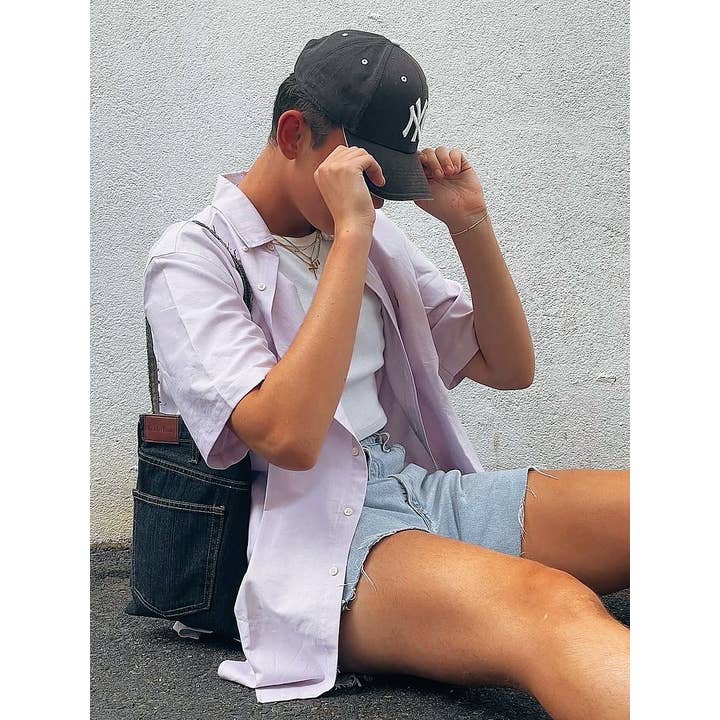 Feelin’Blue. - Wholesale Shoulder Bag - Women's - Repurposed Denim Pocket Purse7