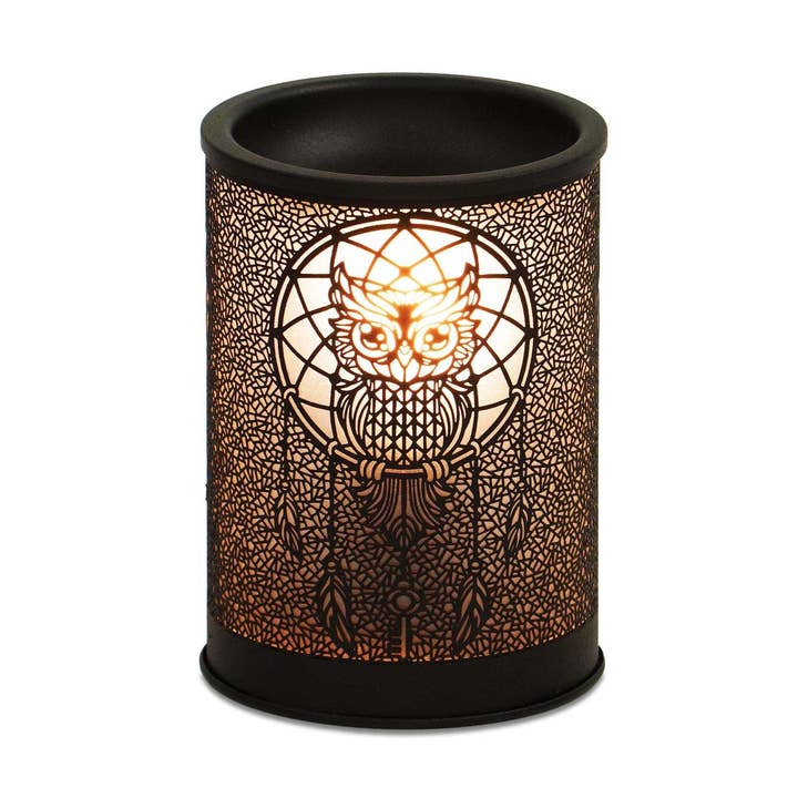 Chauffe-cire motif hibou brûleur de bougie décoration intérieure pour la vente par G128