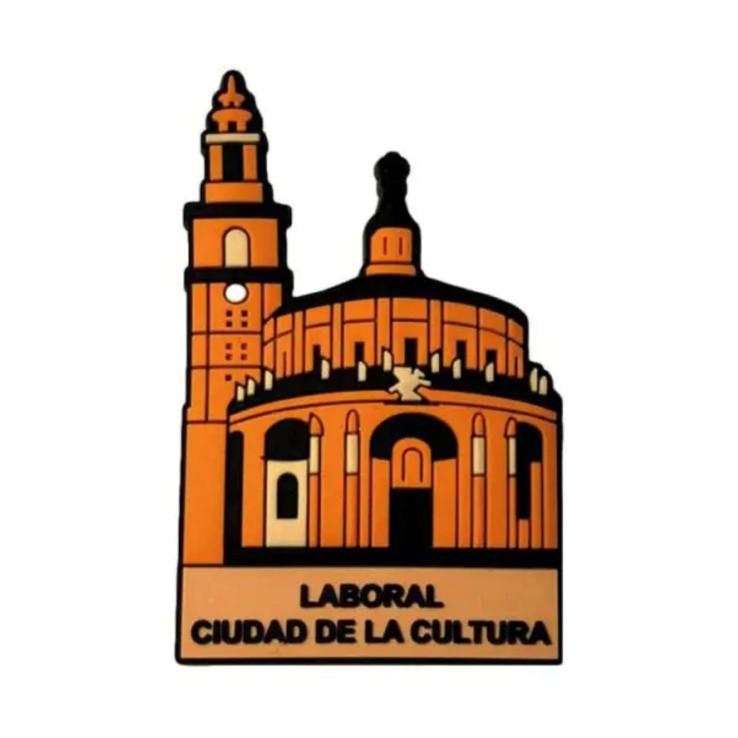 Astur Pins - Wholesale Magnet - PVC Magnet – Laboral Ciudad Cultura Gijon Asturias – M0370