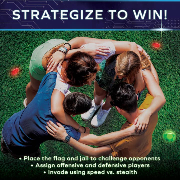 Starlux Games - Wholesale Sporting Game - Kids & Baby - Glow in the Dark Capture The Flag - Starter Set4