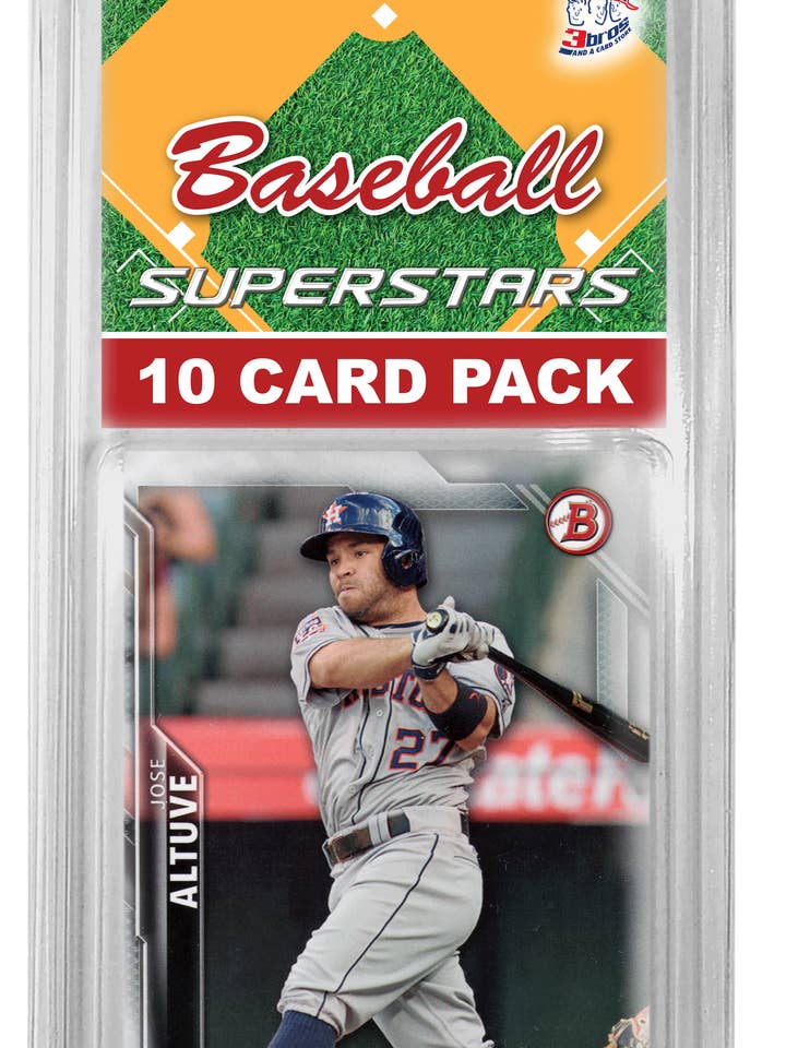 10-Card Houston Astros Superstars Kit for wholesale by 3bros And A Card Store