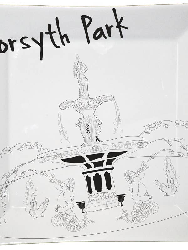 Savannah Forsyth Small Square for wholesale by The Dish