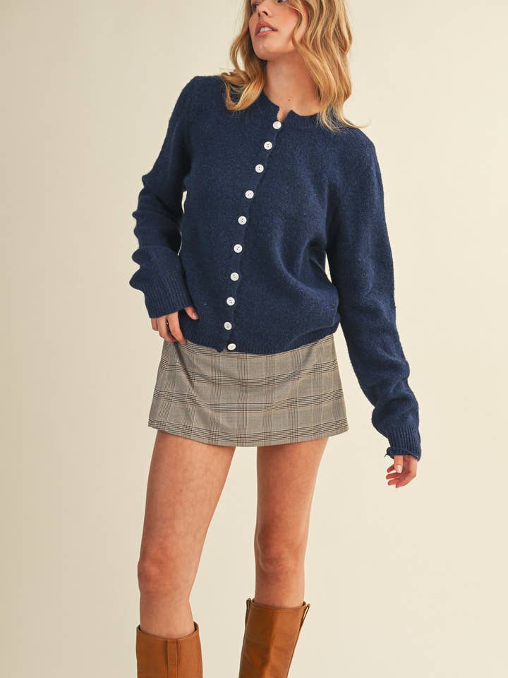 &MERCI - Wholesale Cardigan - Women's - MARLED KNIT SWEATER CARDIGAN MSW1124817